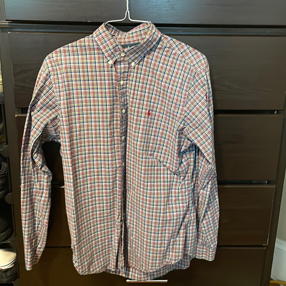 Mens Ralph Lauren MultiColor Polo Large